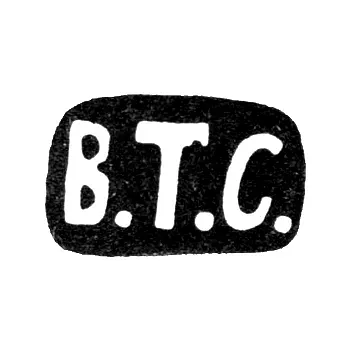 Master's Mark of Sokolov V. T. - Moscow - initials "V.T.S." - last quarter of the 19th century - 1908