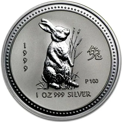 1 доллар 1999, год кролика [Австралия]