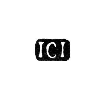 Maker's Mark of Ionghans Johann Gottlieb - Leningrad - initials "ICI"