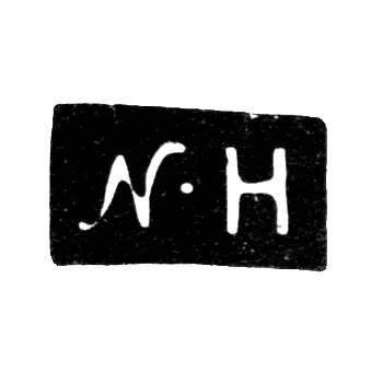 Hallmark of an Unknown Moscow Master - Initials "N-H" - 1802