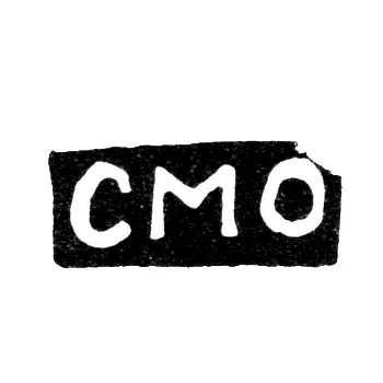 Клеймо неизвестного мастера Казани - инициалы "СМО" - 1816 г.