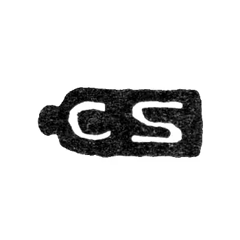 Master's Mark of Karl Christian Schönborn - Leningrad - initials "CS"