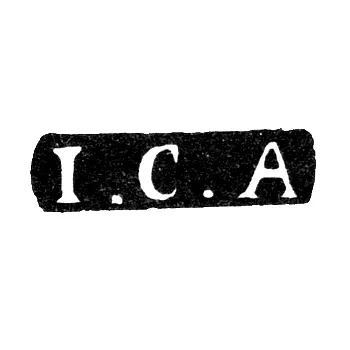 Hallmark of an Unknown St. Petersburg Master - Initials "I.C.A" - 1858