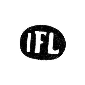 Master's Mark of Jost Friedrich Lübken - Tallinn - initials "IFL" - 1693-1723