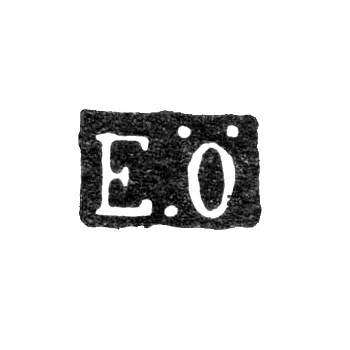Master's Hallmark of Oman Erik - Leningrad - initials "E.O"