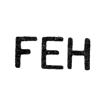 Hallmark of an Unknown St. Petersburg Master - Initials "FEN" - 1899-1908