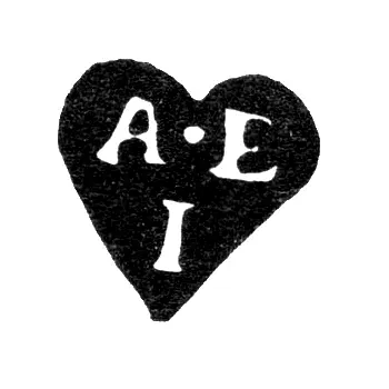 Hallmark of an Unknown Moscow Master - Initials "A-E I" - 1768-1769