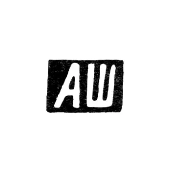 Hallmark of an Unknown Master from Ordzhonikidze - Initials "A.Sh." - 1908-1917