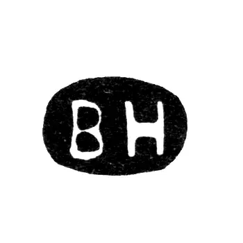 Клеймо неизвестного мастера Углича - инициалы "ВН" - 1762-1766 гг.