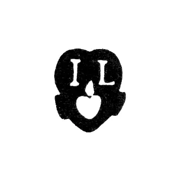 Клеймо мастера Ламуре Иоганн Фридрих - Рига - инициалы "IL" - 1763-1797 гг.