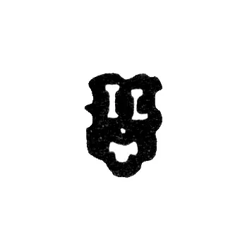 Master's Mark of Lamoure Johann Abramson - Riga - initials "IL" - 1719-1744