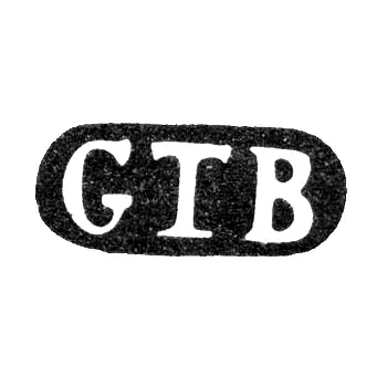 Hallmark of an Unknown Riga Master - Initials "GTB" - 1879
