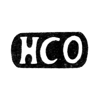 Maker's Mark of Master Ordelin Heino Christian - Tallinn - initials "HCO" - 1759-1780