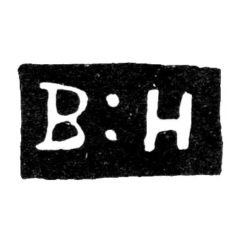 Master's Mark of Nikitin Vasily - Novgorod - initials "V:N" - 1820-1827