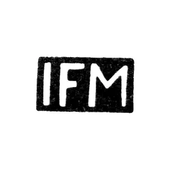 Maker's Mark of Master Möhring Johann Friedrich - Tallinn - Initials "IFM" - 1795-1816