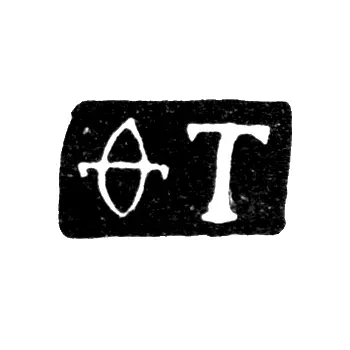 Master's Mark of Fedot Ivanov TUKALOV - Yaroslavl - initials "FT" - 1753-1788