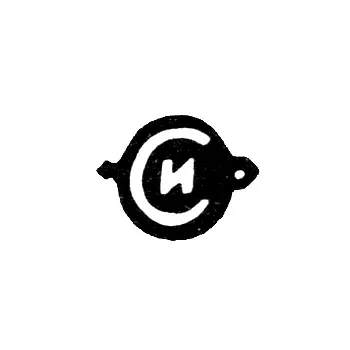 Клеймо неизвестного мастера Москвы - инициалы "Си" - после 1908 г.