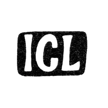 Maker's Mark of Master Löfström Johann Gustav - Tartu - Initials "ICL" - 1805-1851