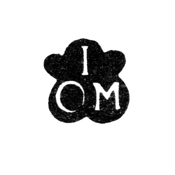 Master's Mark of Jörmann Johann - Tallinn - Initials "IOM" - 1740-1754