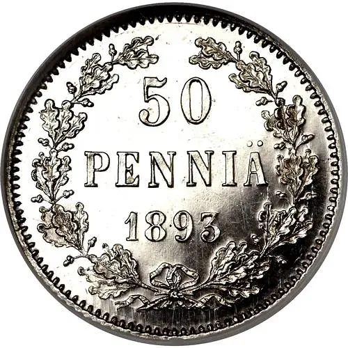 50 пенни 1893, L