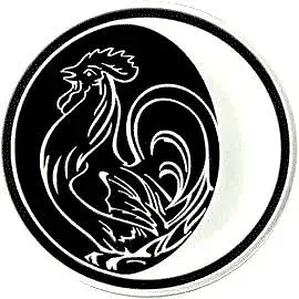 3 рубля 2005, ММД, петух Proof