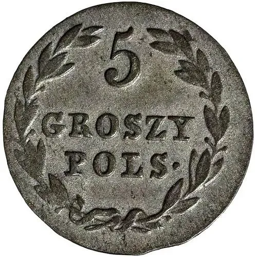 5 Groszy 1825, IB