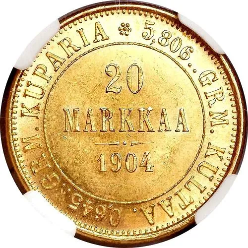 20 марок 1904, L