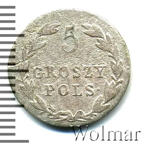 5 Groszy 1824, IB