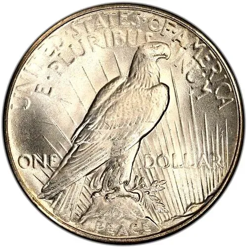 1 доллар 1935, мирный доллар [США]