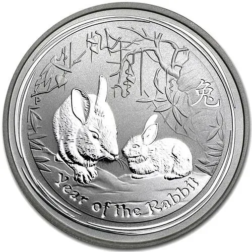 50 центов 2011, P, год кролика [Австралия]