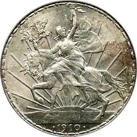 1 песо 1910 [Мексика]