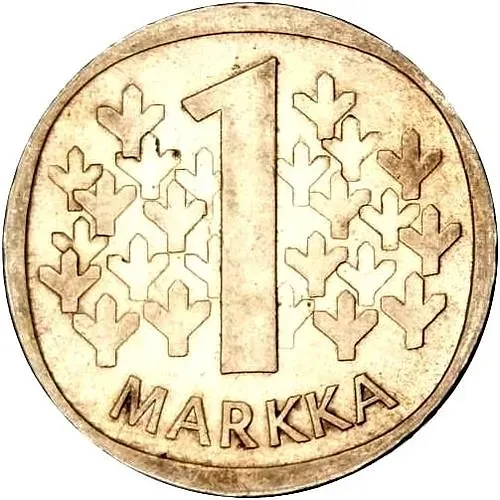 1 марка 1966, S [Финляндия]