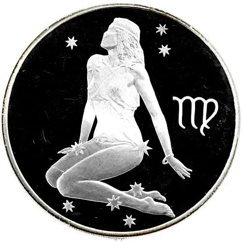 3 рубля 2003, СПМД, Дева Proof