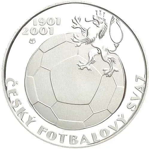 200 крон 2001, чешский футбол [Чехия]