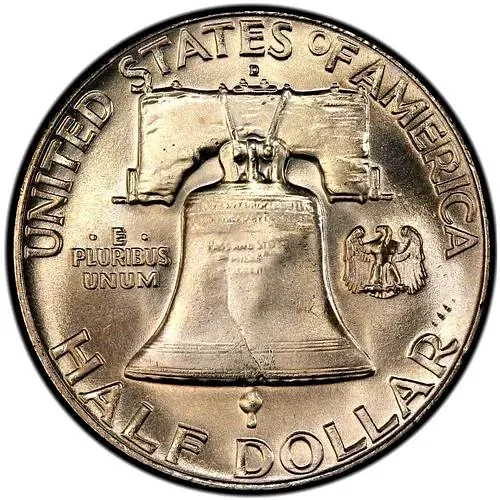 50 центов 1961, D, знак монетного двора "D" - Денвер [США]