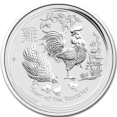 2 доллара 2017, P, год петуха [Австралия]