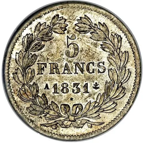 5 франков 1831, новый тип [Франция]