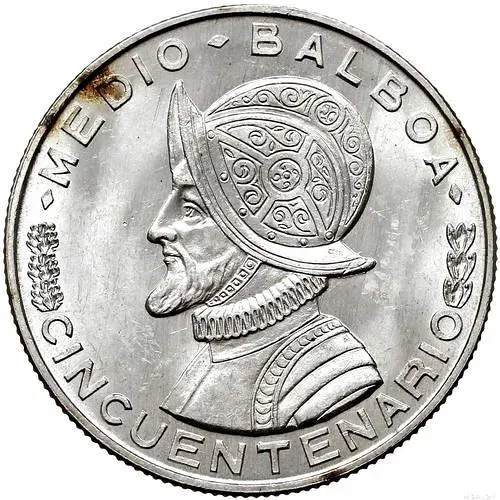 1/2 бальбоа 1953, 50 лет республике [Панама]