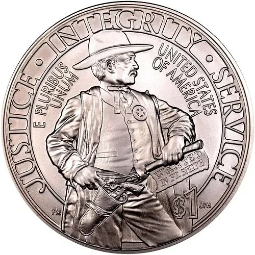 1 доллар 2015, P, Служба судебных приставов [США]