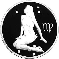 2 рубля 2002, СПМД, Дева Proof