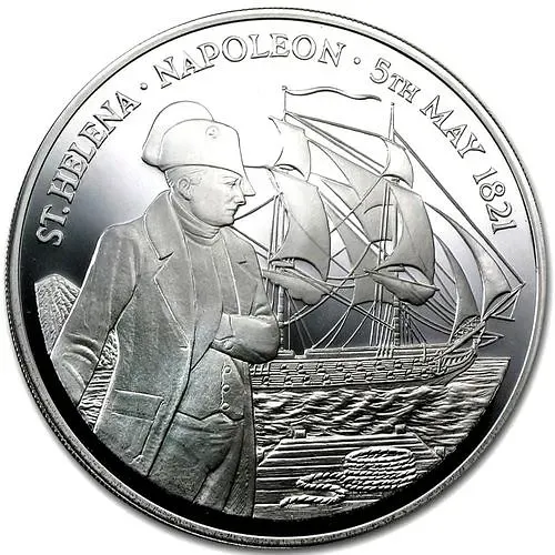 25 Pounds 1986, Napoleon [St. Helena and Ascension Islands / St. Helena, Ascension and Tristan da Cunha] Proof