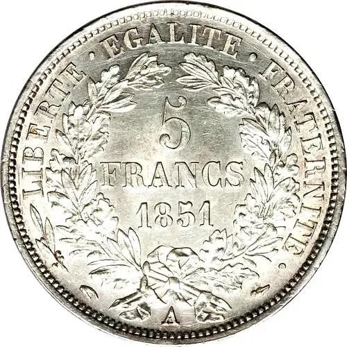 5 франков 1851 [Франция]
