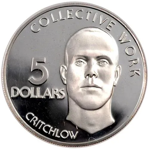 5 долларов 1976, Критчлов [Гайана] Proof