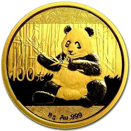 100 Yuan 2017, Panda [China]