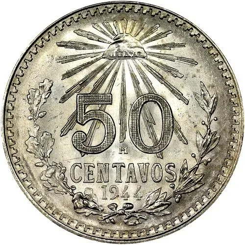 50 сентаво 1944 [Мексика]