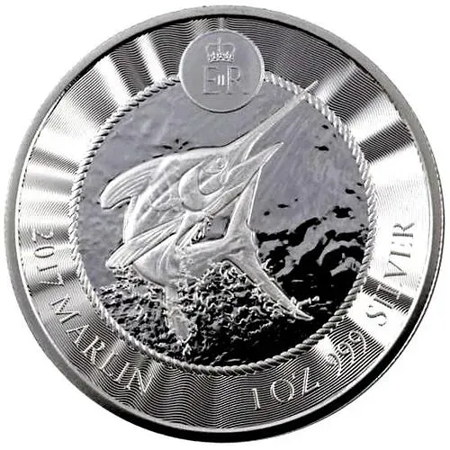 1 Dollar 2017, Marlin [Cayman Islands]
