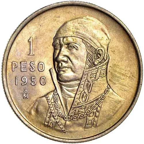 1 песо 1950 [Мексика]
