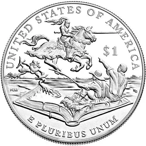 1 доллар 2016, P, Марк Твен [США]