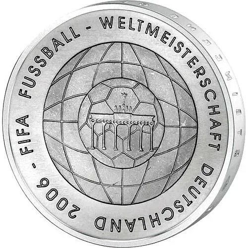 10 евро 2006, J, ЧМ по футболу в Германии [Германия]