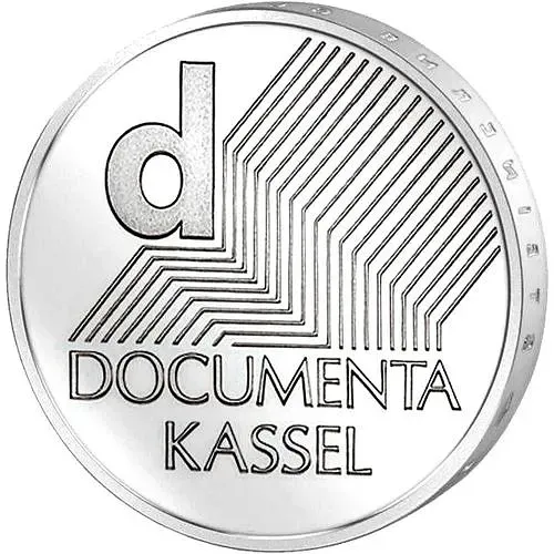 10 евро 2002, J, современное искусство в Касселе [Германия]